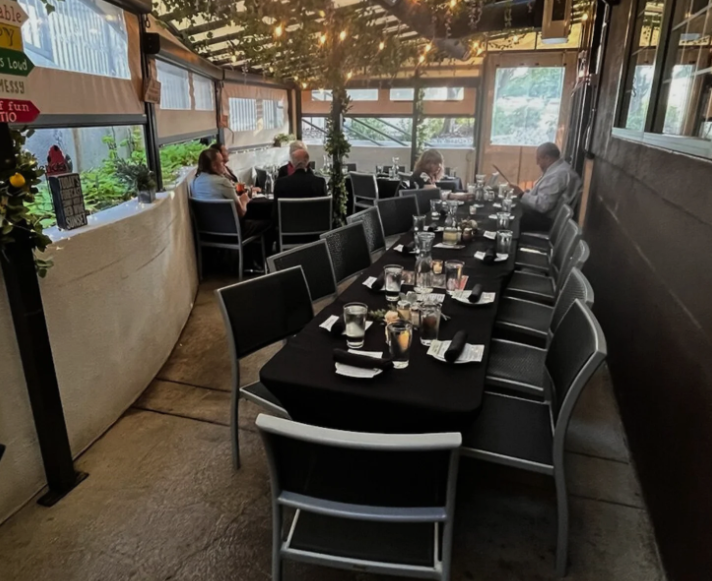 Private Patio Dining