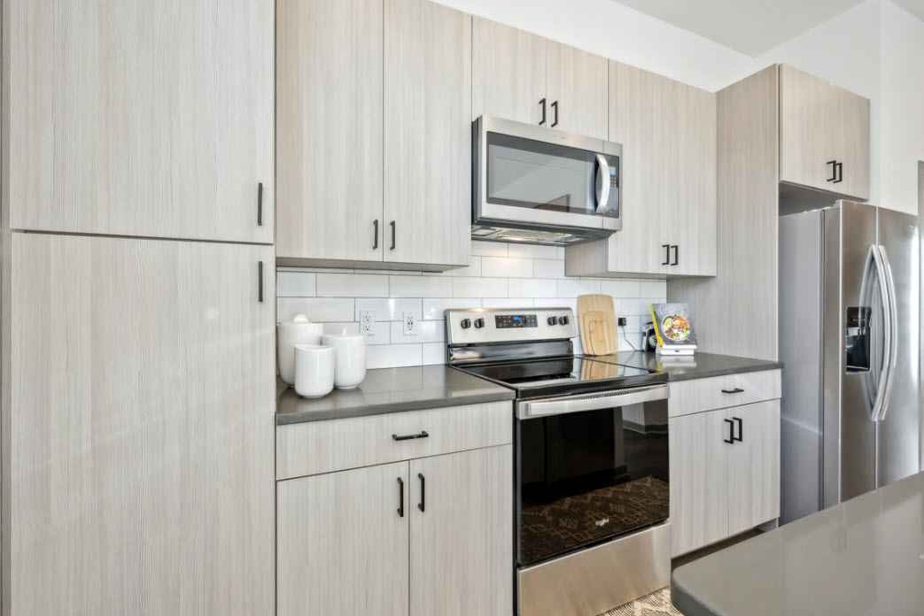 Modern Cabinetry with Soft-Close Doors