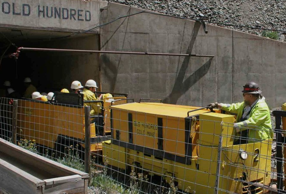 Ride the Electric Mine Train