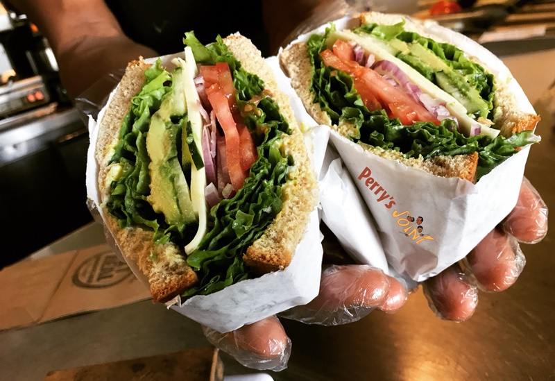 Perry's Straight Ahead Sandwiches