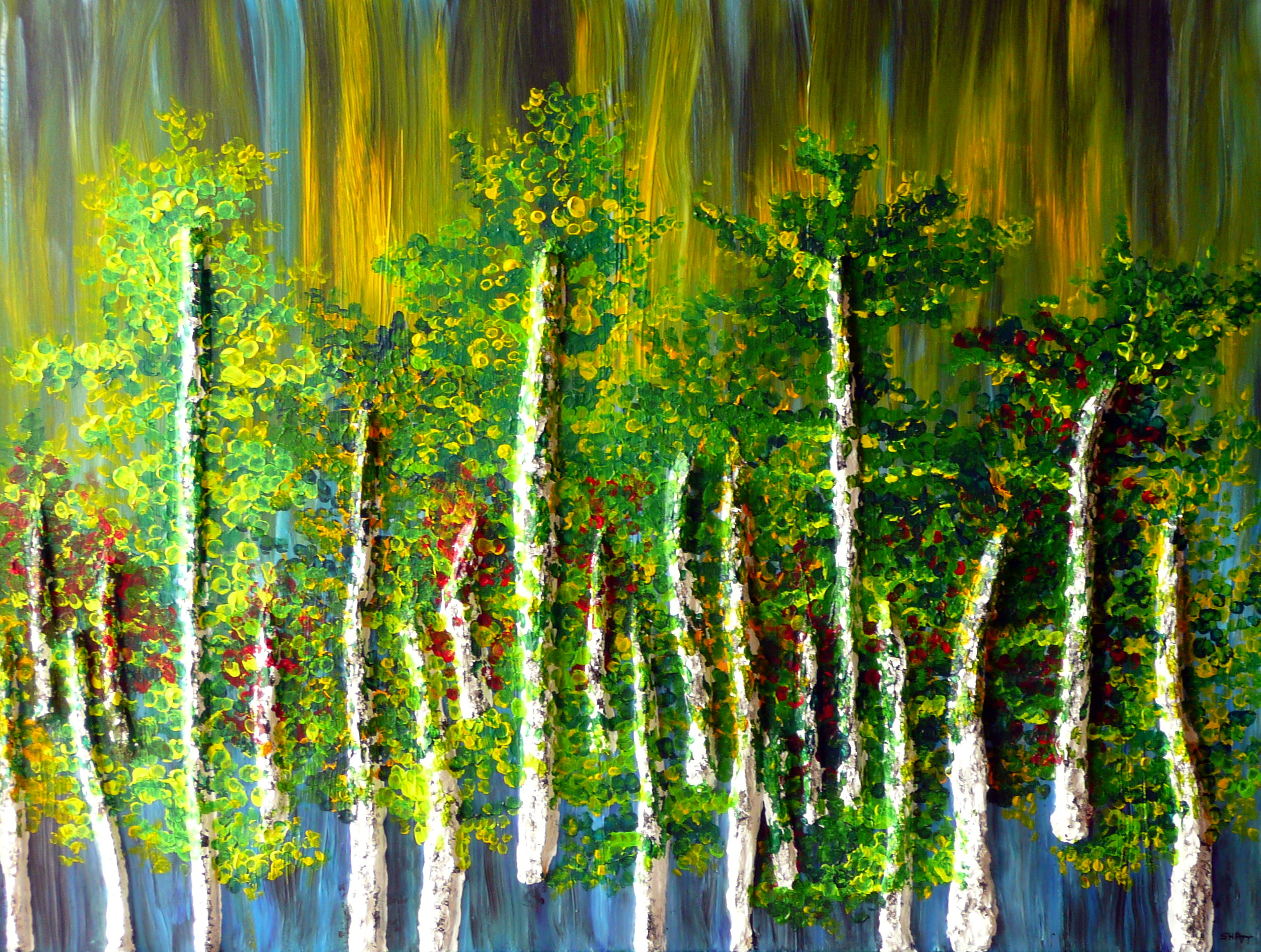 Raised Trees