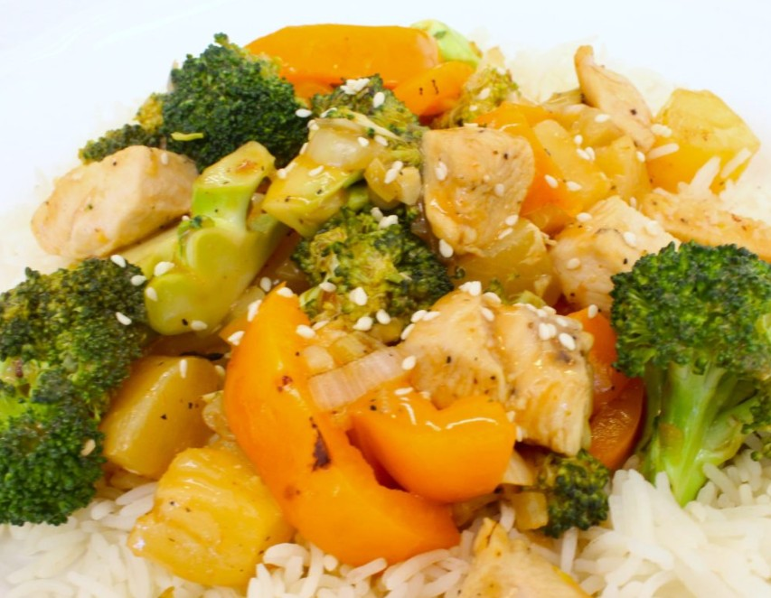 Sweet & Sour Chicken Stir Fry