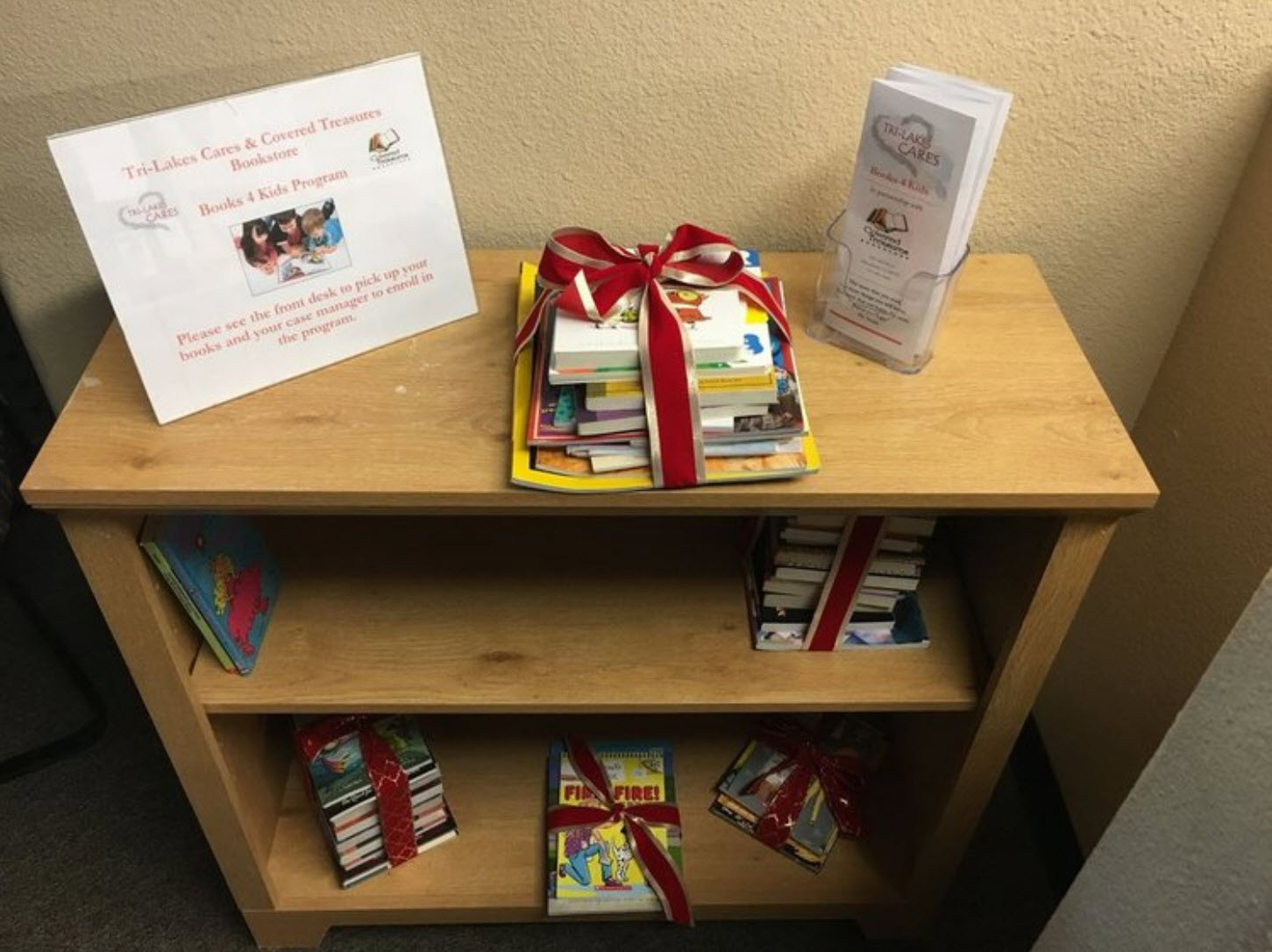 Books for Kids Partnership with Tri-Lakes Cares