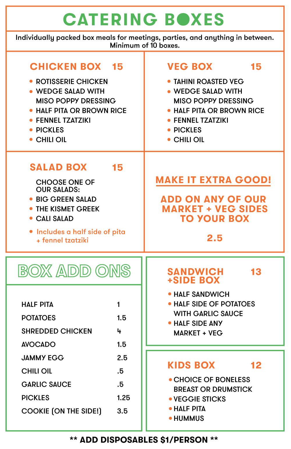 Catering
