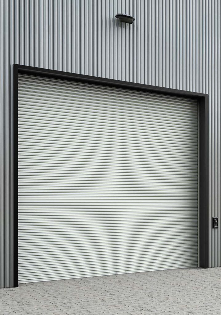 Steel roll up Garage Doors