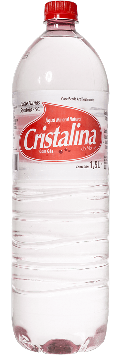 Natural Mineral Water Cristalina 1.5 liters With Gas