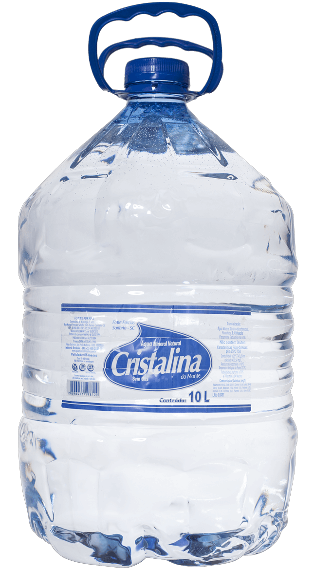 Natural Mineral Water Cristalina 10 liters Without Gas