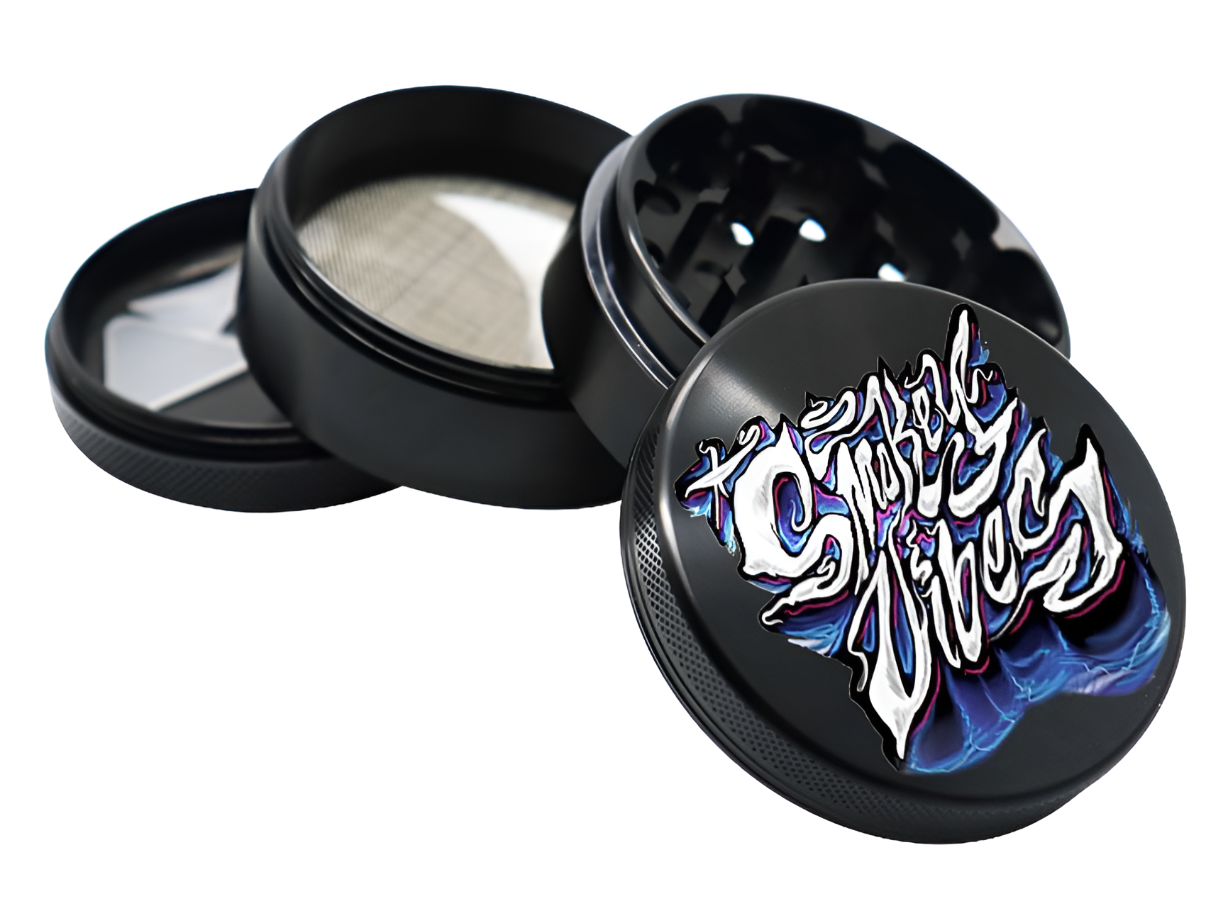 Ultimate Smokey Vibes Engraved Grinders