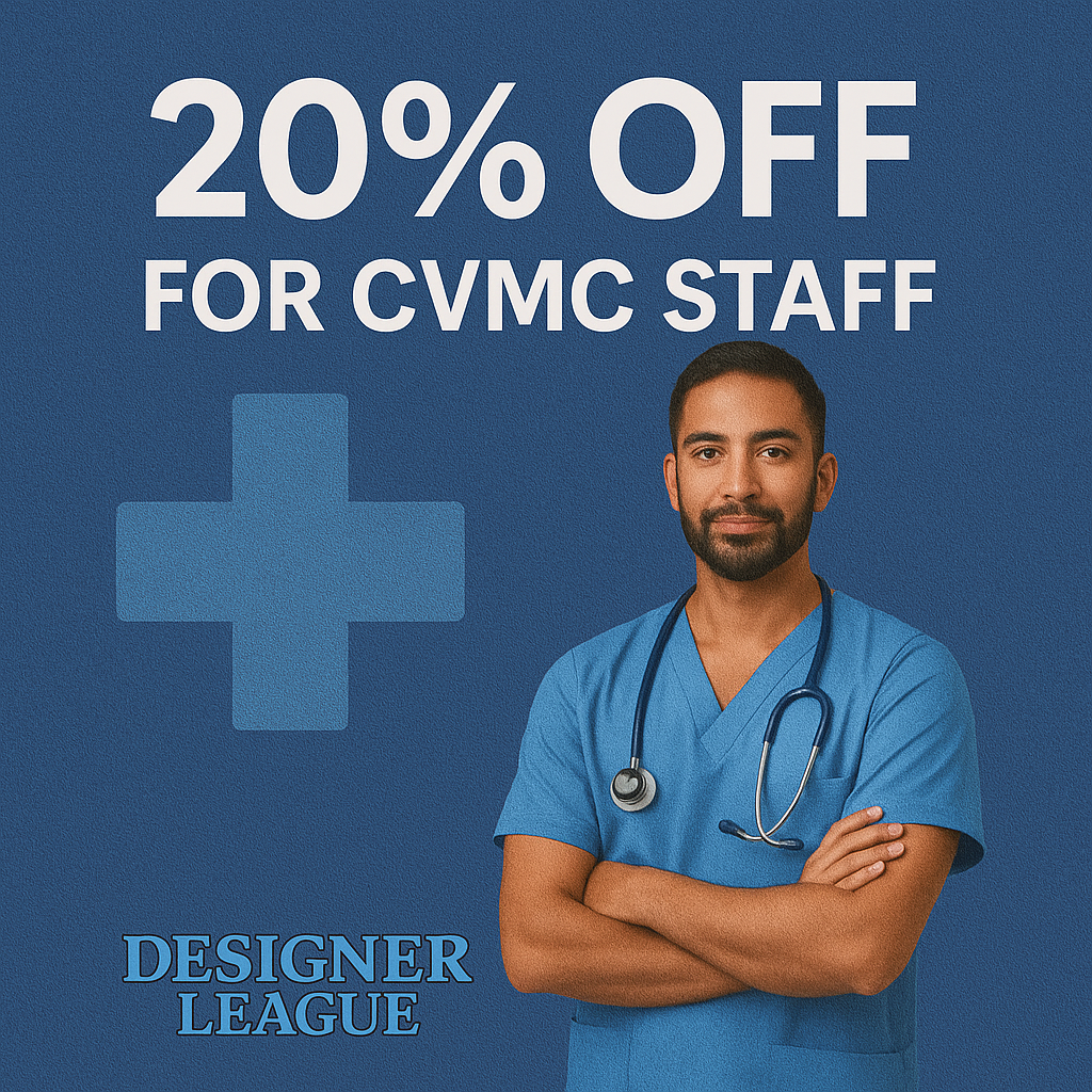CVMC Employees Receive 20% off on all scrubs!
