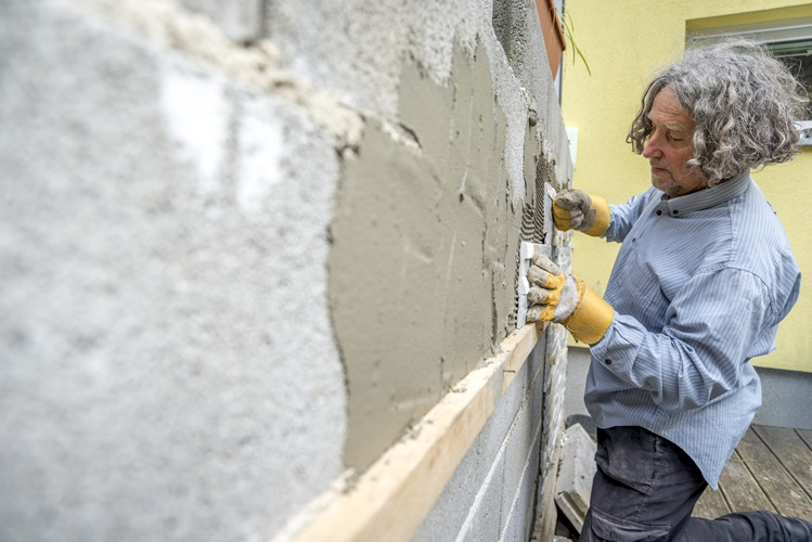 Wall finish repair