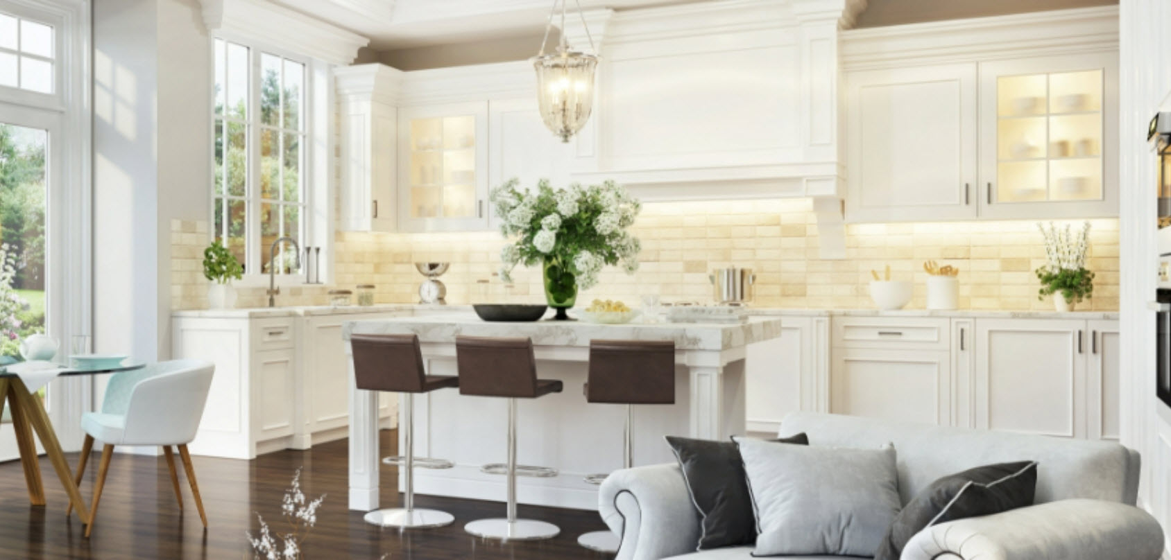 Residential Cabinet Painting