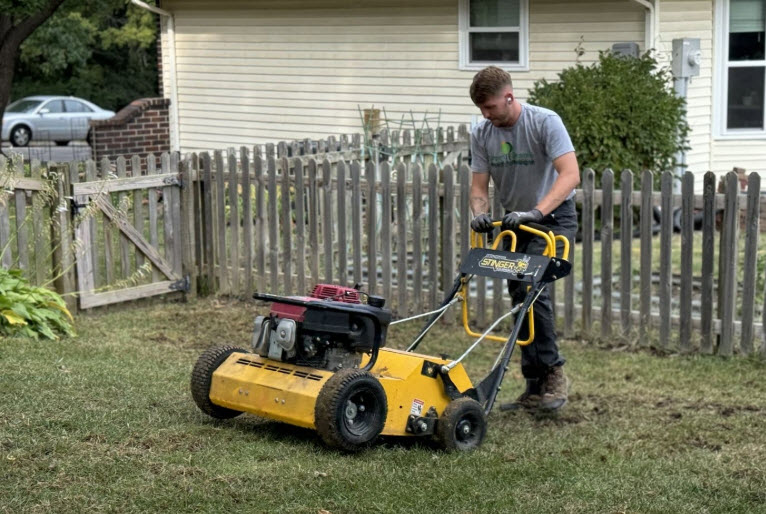 Lawn Aeration & Seeding
