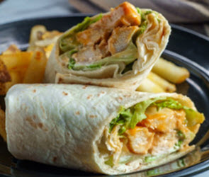Lunch/Dinner Buffalo Chicken Wraps