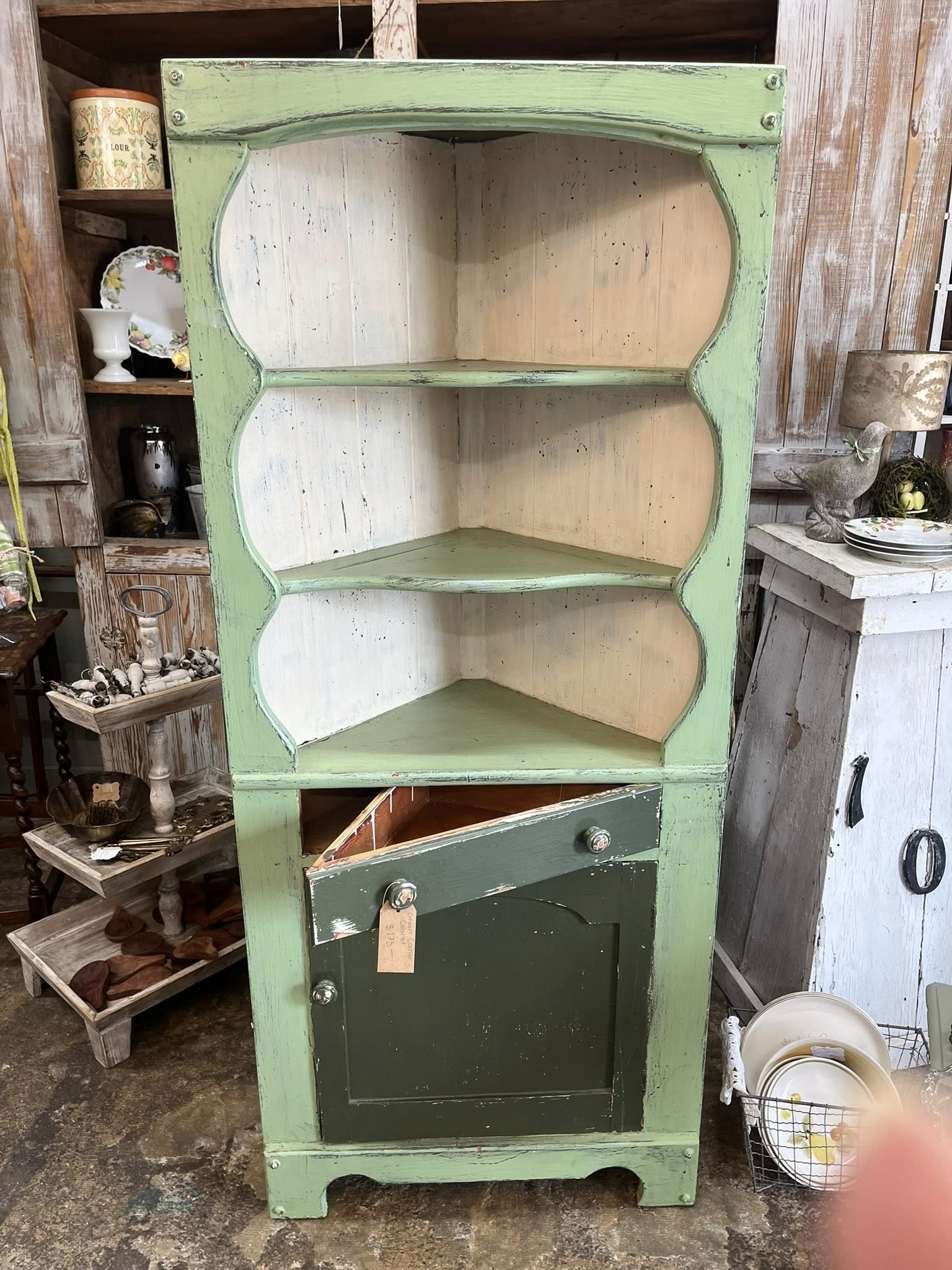 Small corner cabinet