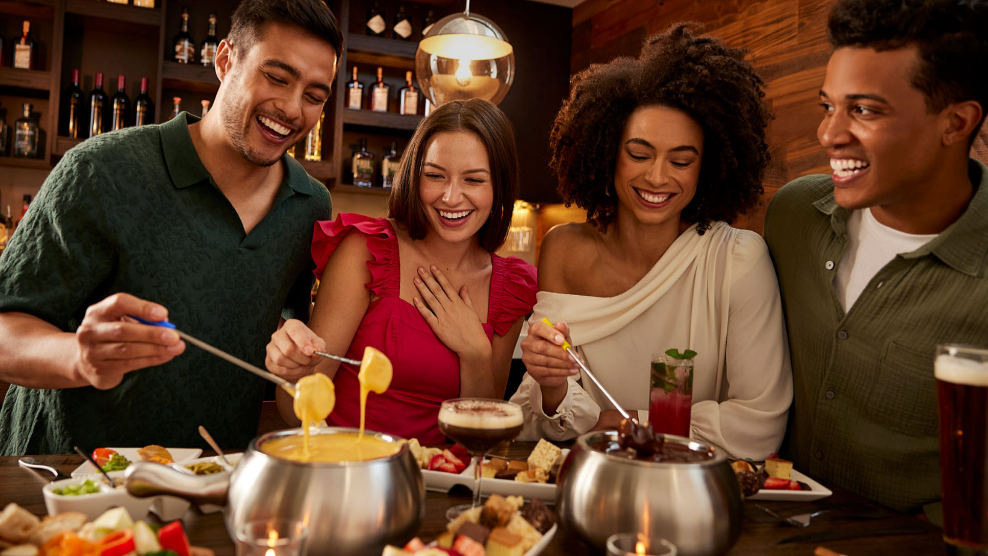 The Down To Fondue Happy Hour Experience