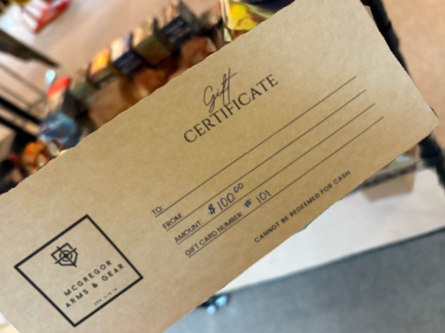 Wish List - Gift Certificates
