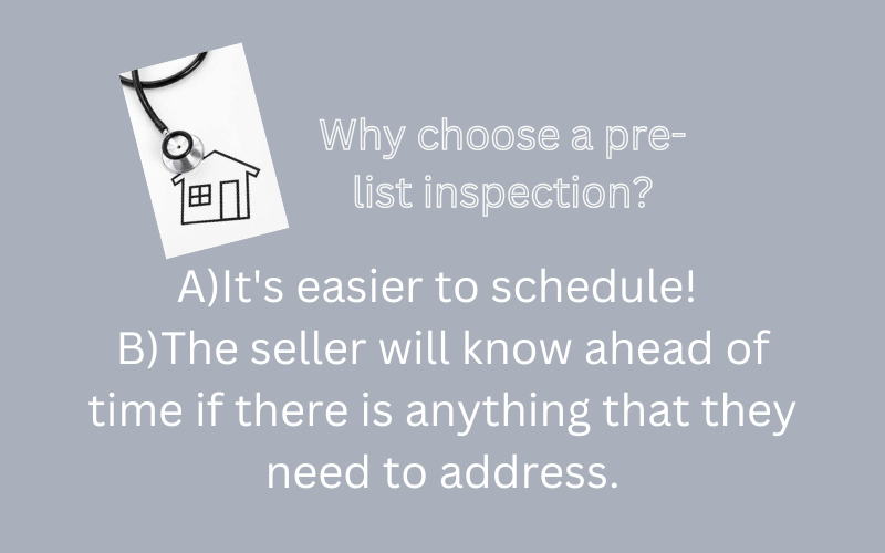Pre- List Inspections