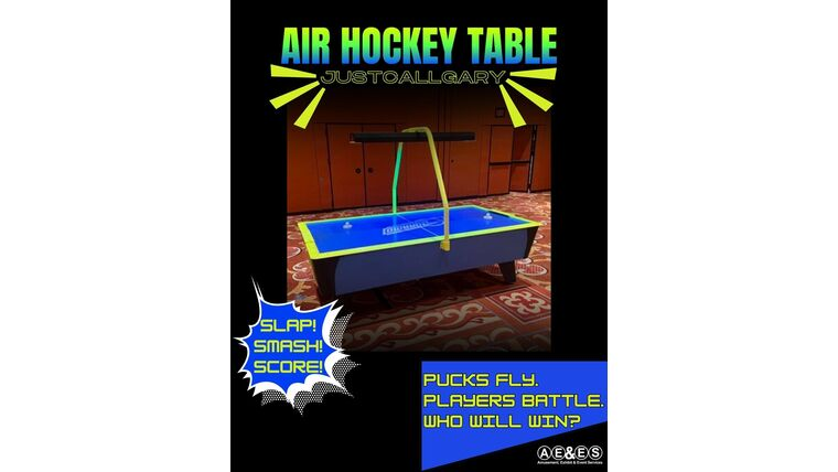 Air Hockey Table, Commercial Grade