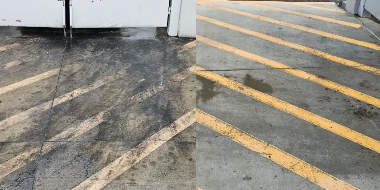 Dumpster Pad Cleaning Services