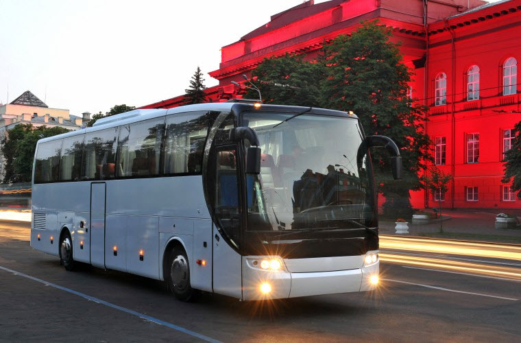 Sports Team Charter Bus