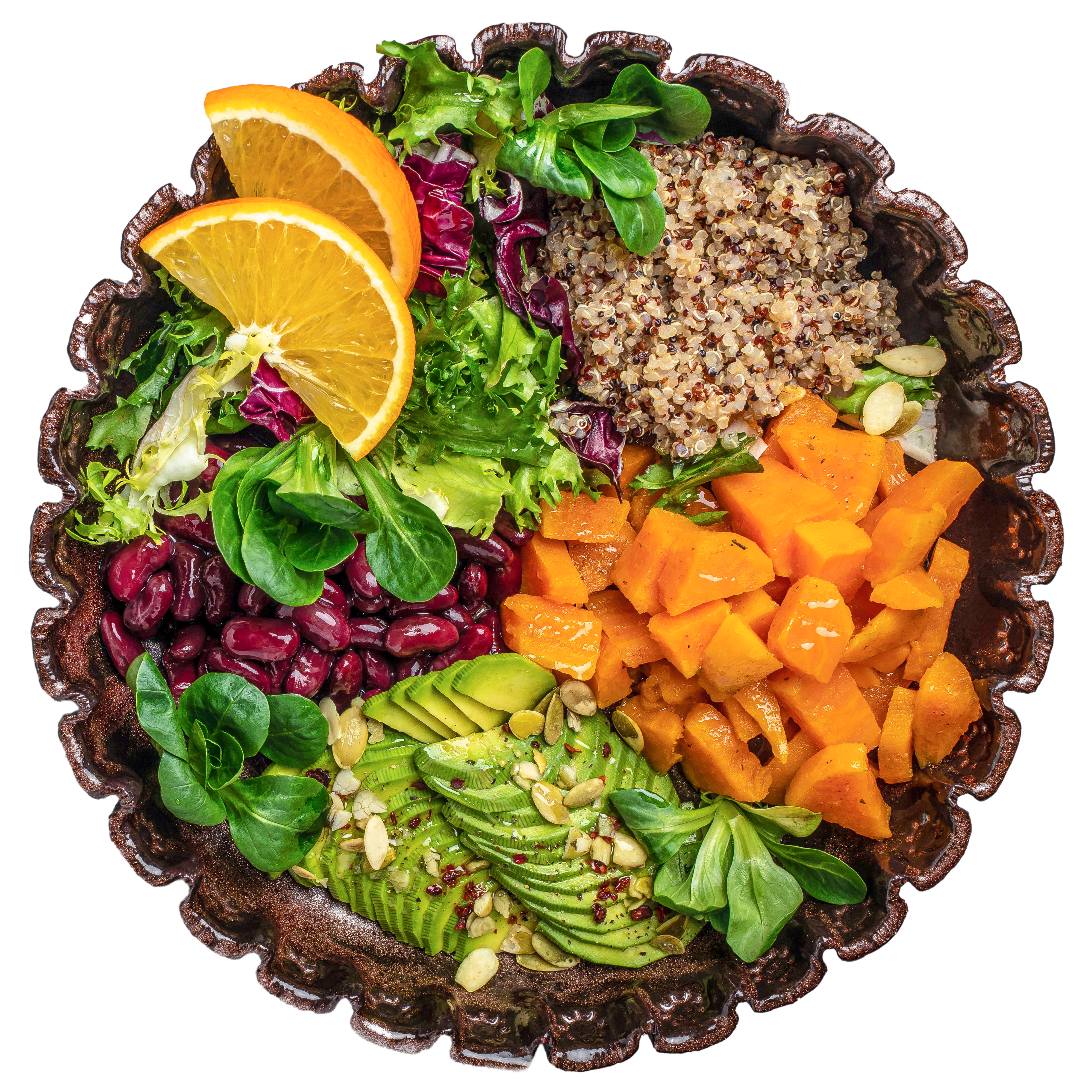Vibrant Vegan Salad Bowl