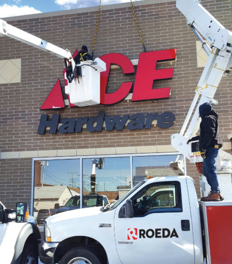 Sign & Graphic Installation