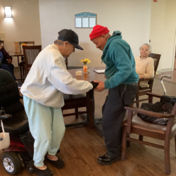 Assistance with activities of daily living