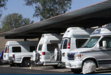 Wide Drive Aisles with Moving Van Access