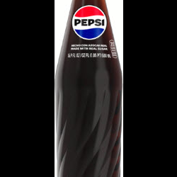 Pepsi Made with Real Sugar - Glass