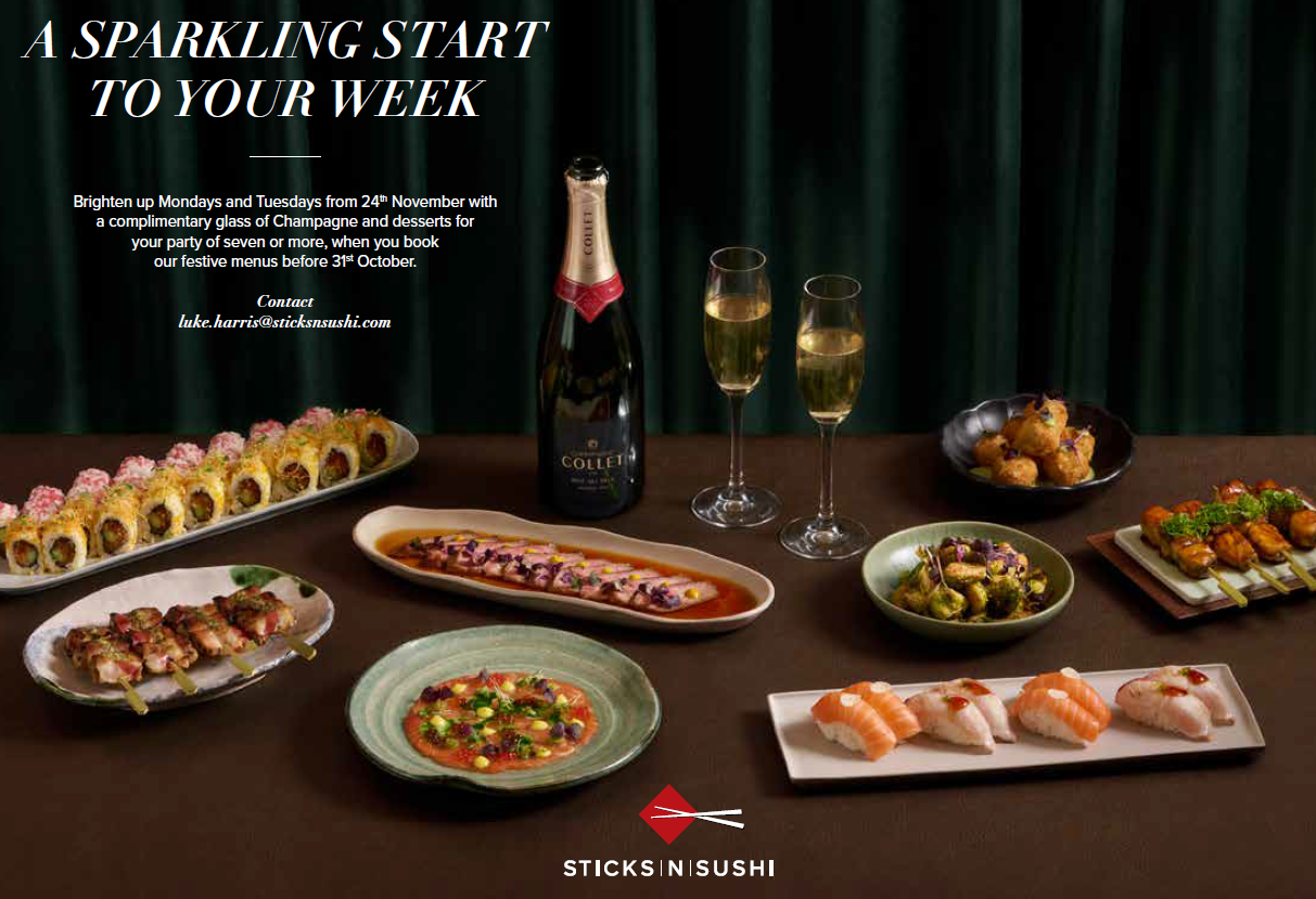 A sparkling start to your week this Festive Season