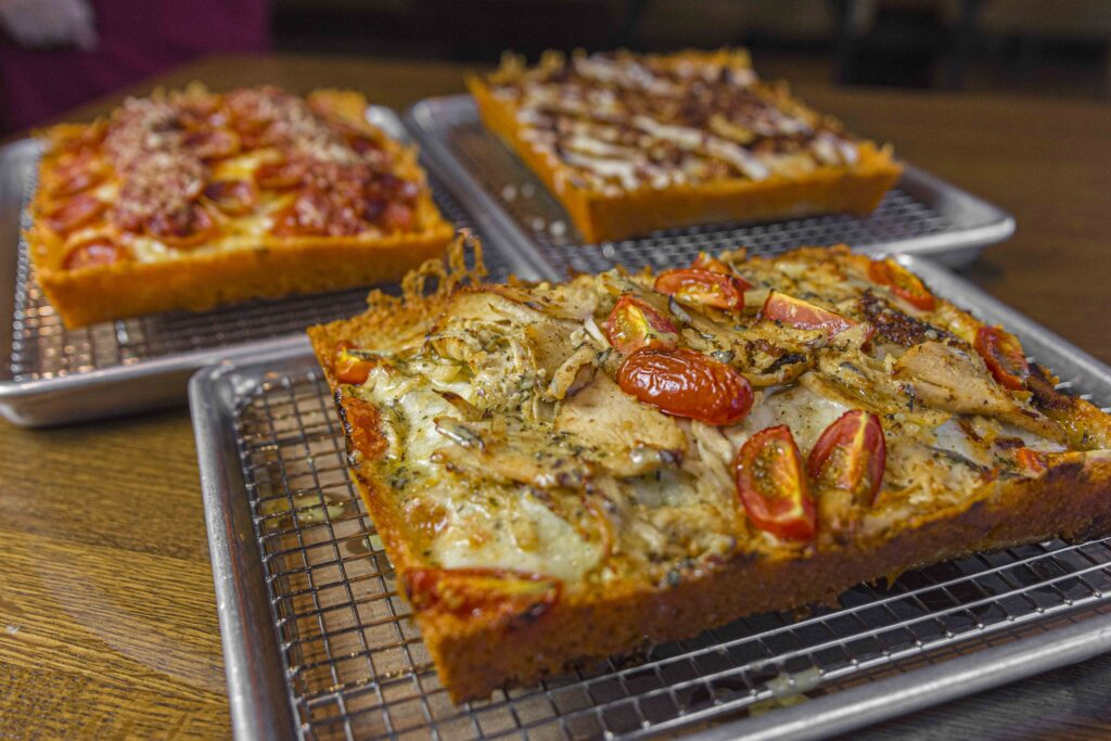 Detroit Style Pizza
