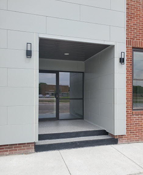 Secure Entrances & Elevator