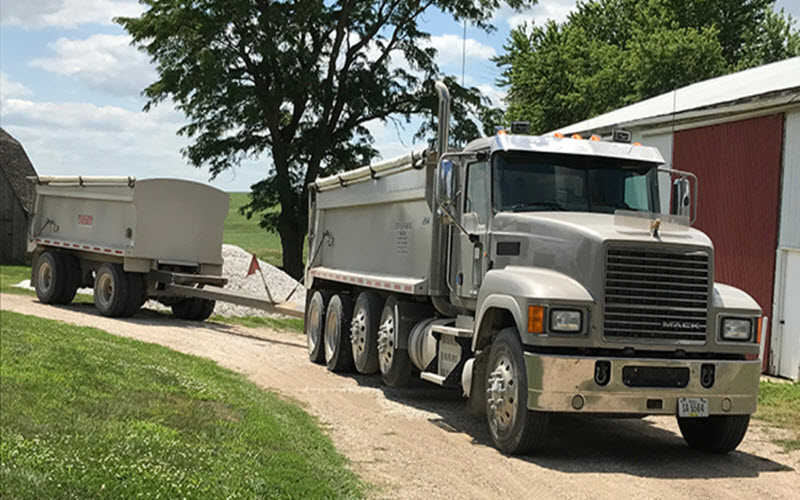 Aggregate Hauling