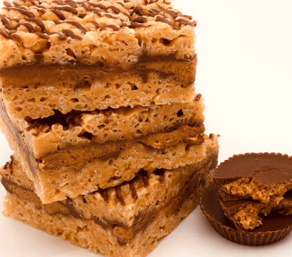 Peanut Butter Rice Crispy Bars