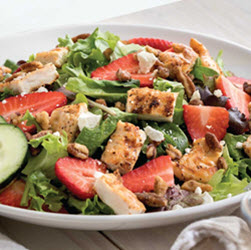 Grilled Chicken Strawberry Salad