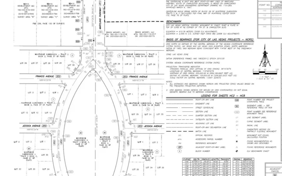 Right-of-Way & Easement Surveys