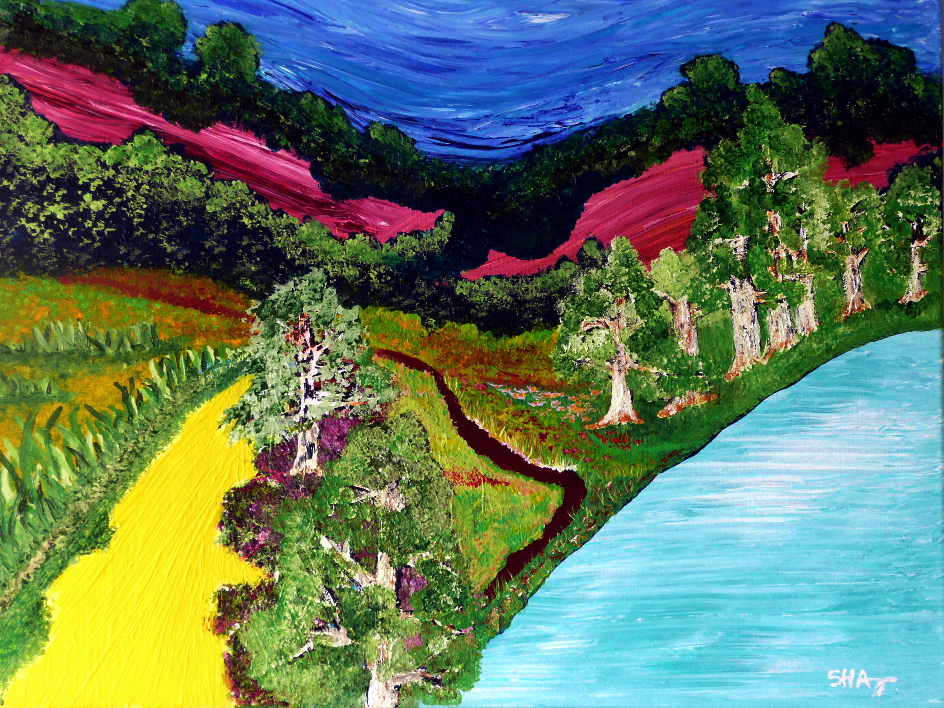 Wine Country limited edition print
