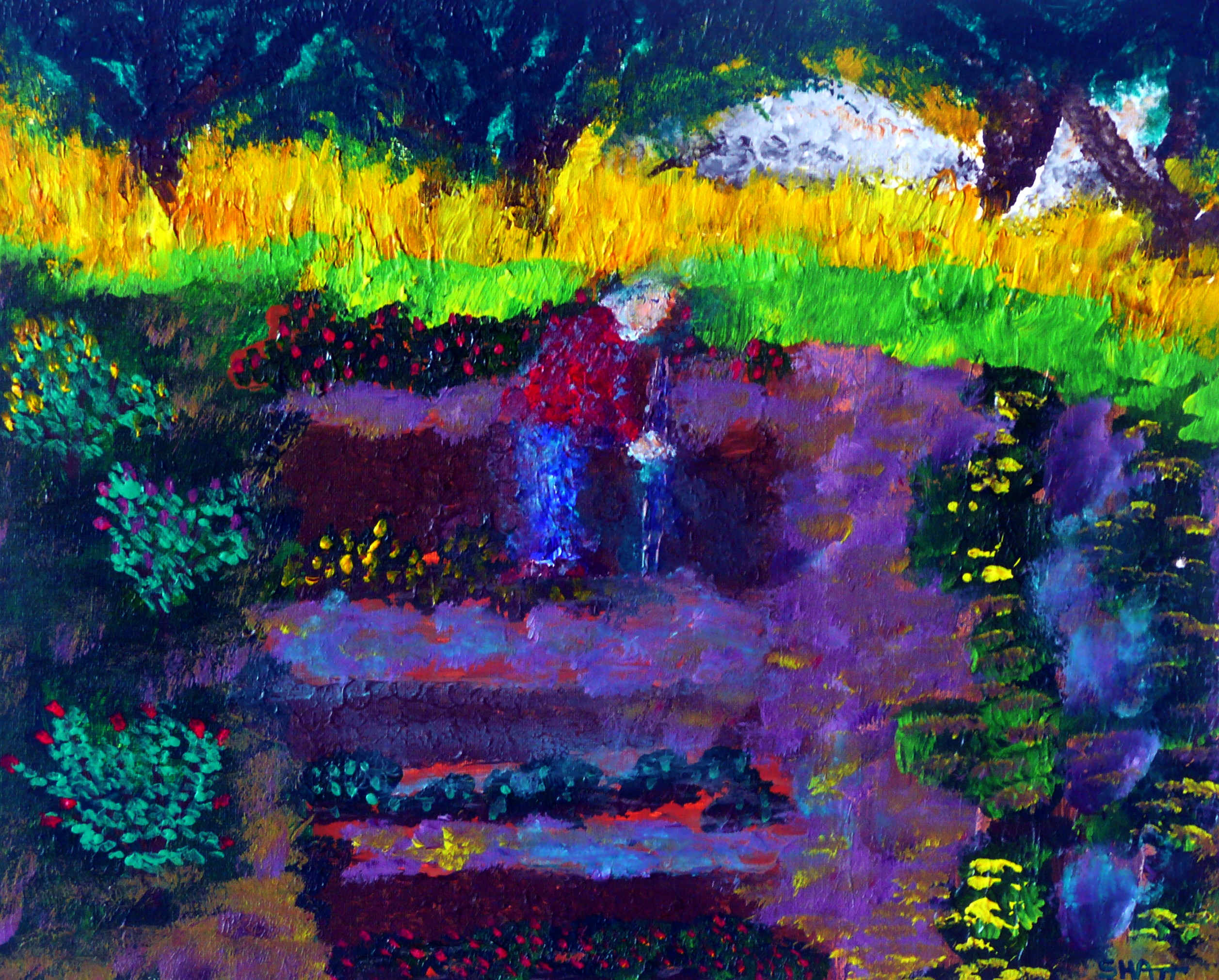 The Gardener limited edition print