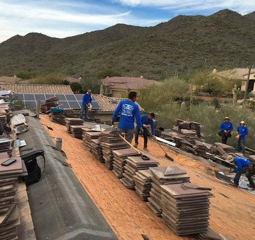 ROOF TILE REPAIR