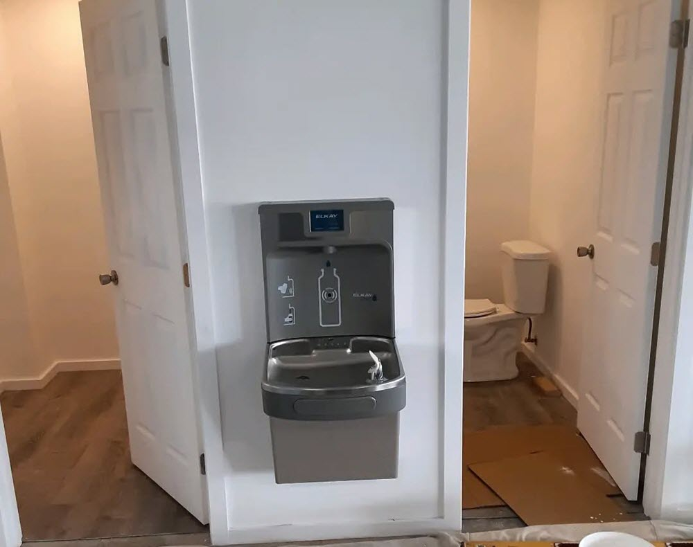 Water Fountain Installation