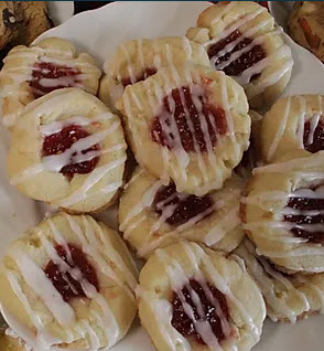 Raspberry Shortbread