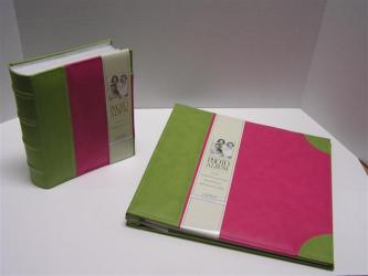 Small Pink and Green Photo Album
