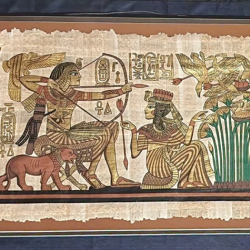 The Tutankhamun Papyrus Golden Shrine