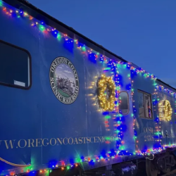 Rockaway Beach Tree Lighting Train