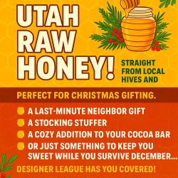 Utah Raw Honey!