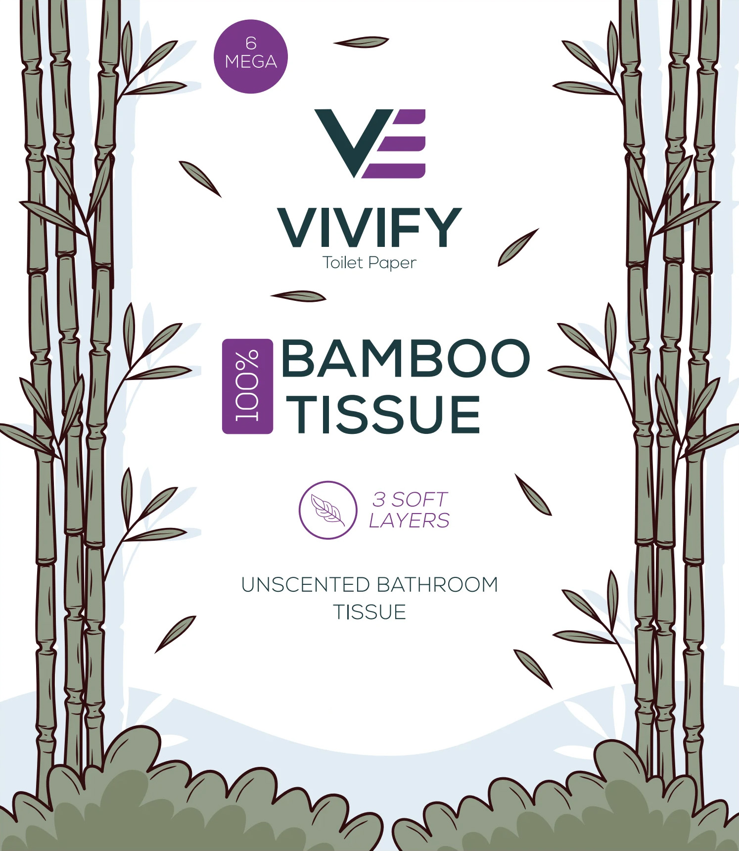 VIVIFY Bamboo Toilet Paper