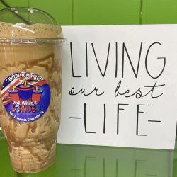 Vanilla Caramel Crème Iced Coffee