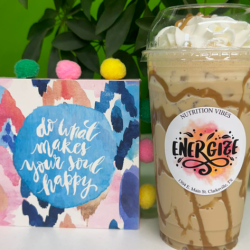 Caramel Coconut Iced Protein Coffee