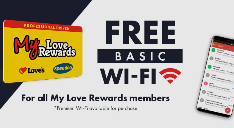 Love's Wifi Rates & Services