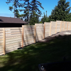 Horizontal Wood Fences